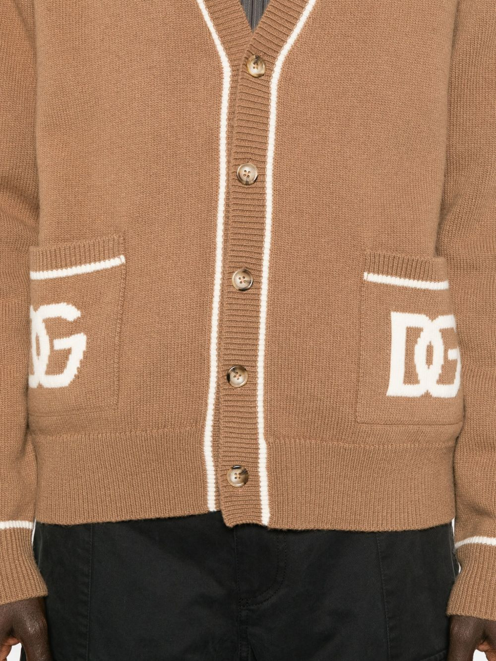 virgin wool cardigan - 5