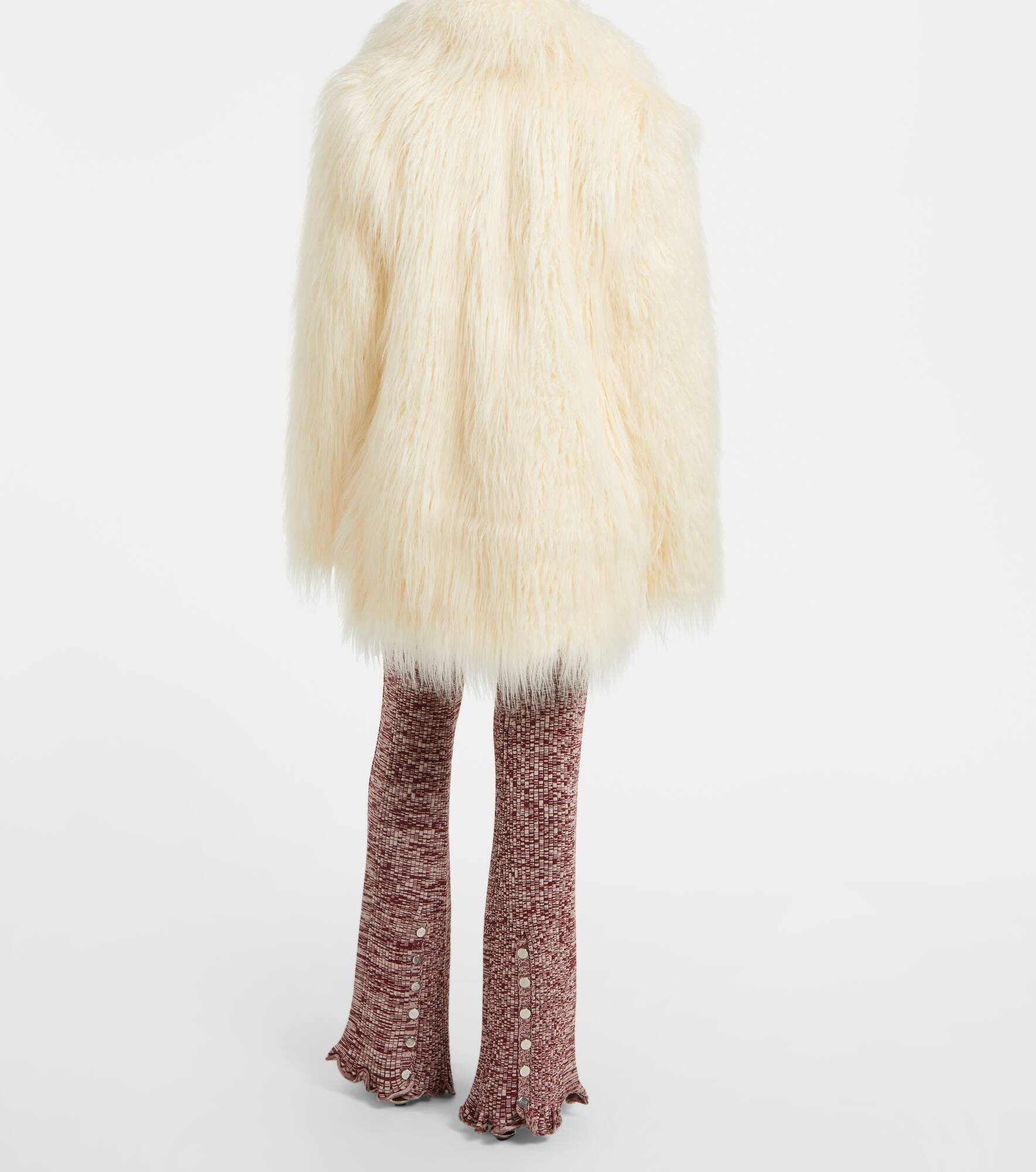 Faux shearling jacket - 3