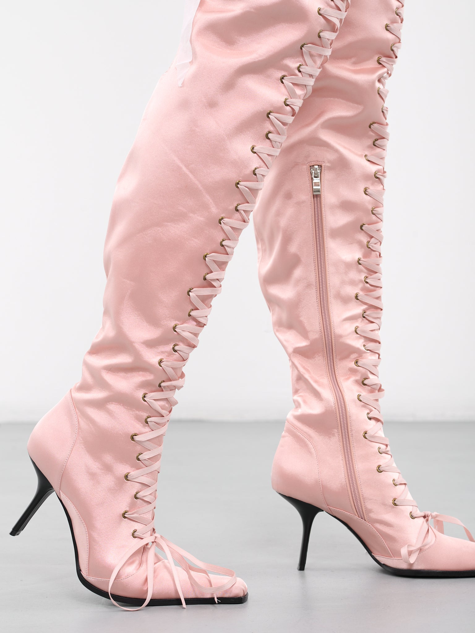 Lacing High Boots - 5