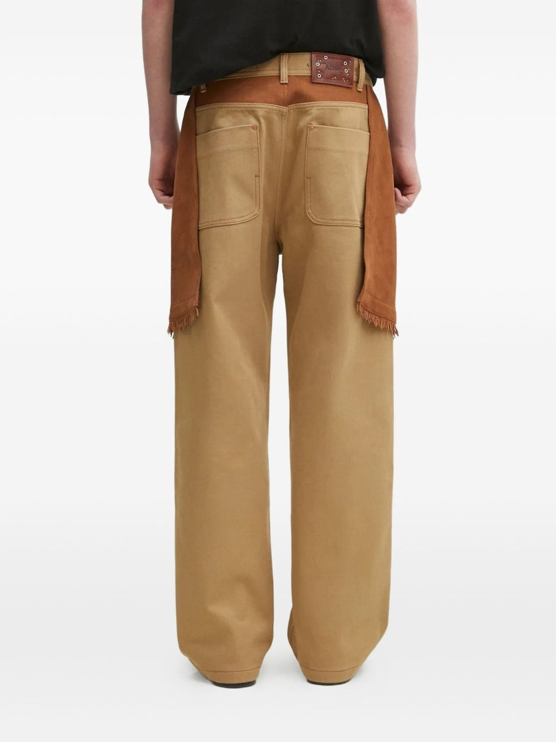 fringe-detail jeans 3