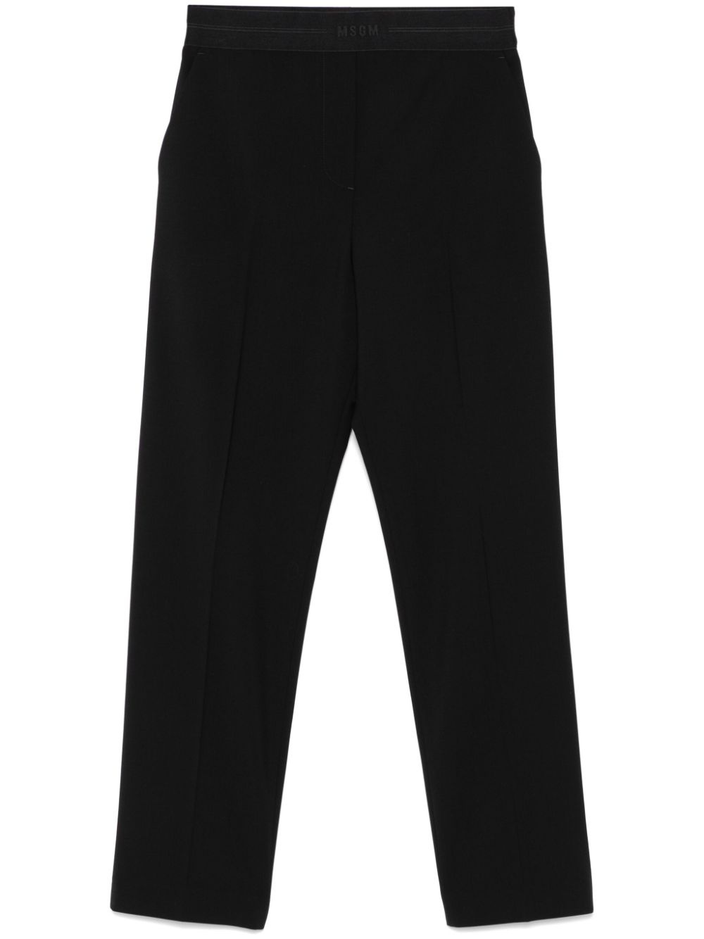 straight-leg trousers - 1