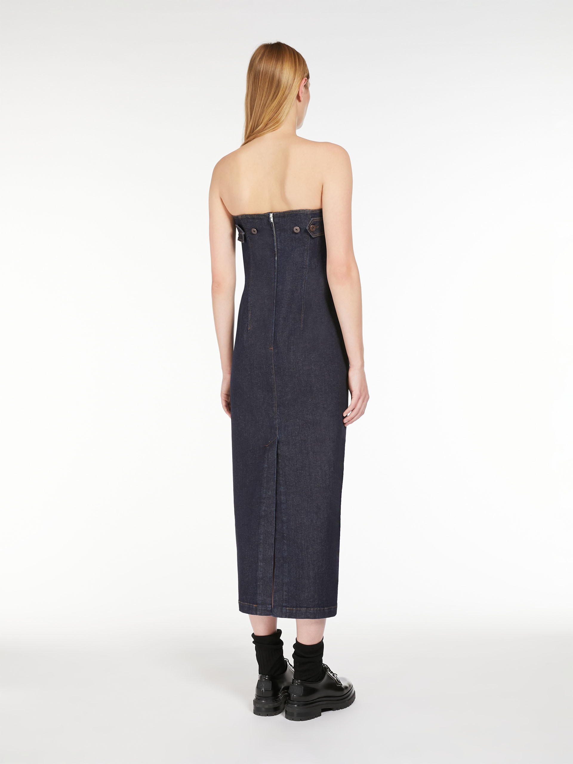 OSOL Denim bustier dress - 4