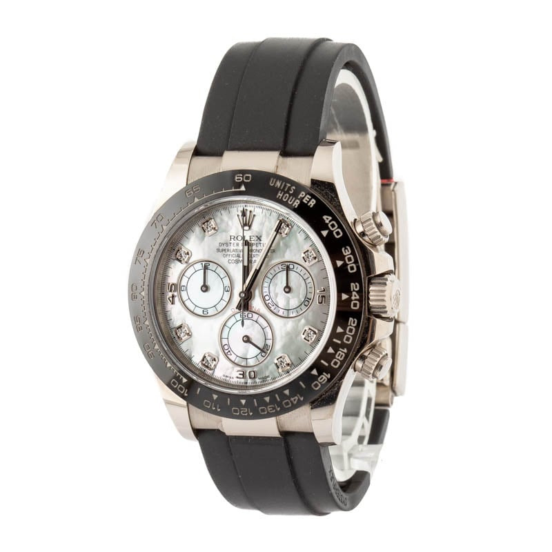 Rolex Daytona Ref 116519 Mother of Pearl Diamond Dial - 2