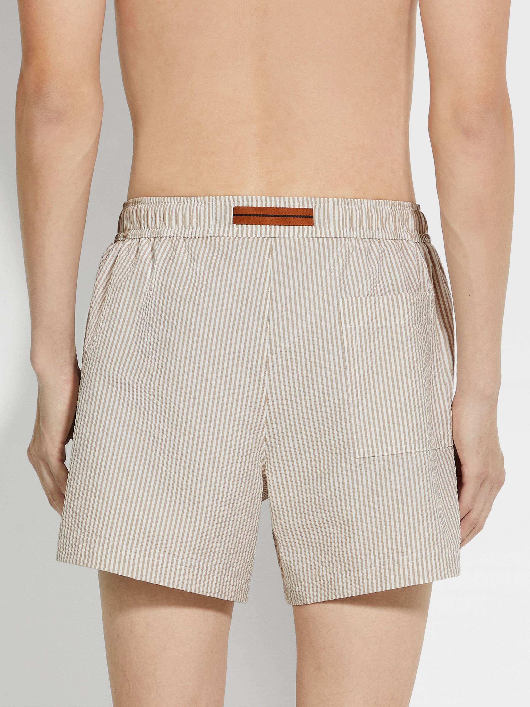 STRIPED SWIM TRUNKS - 3