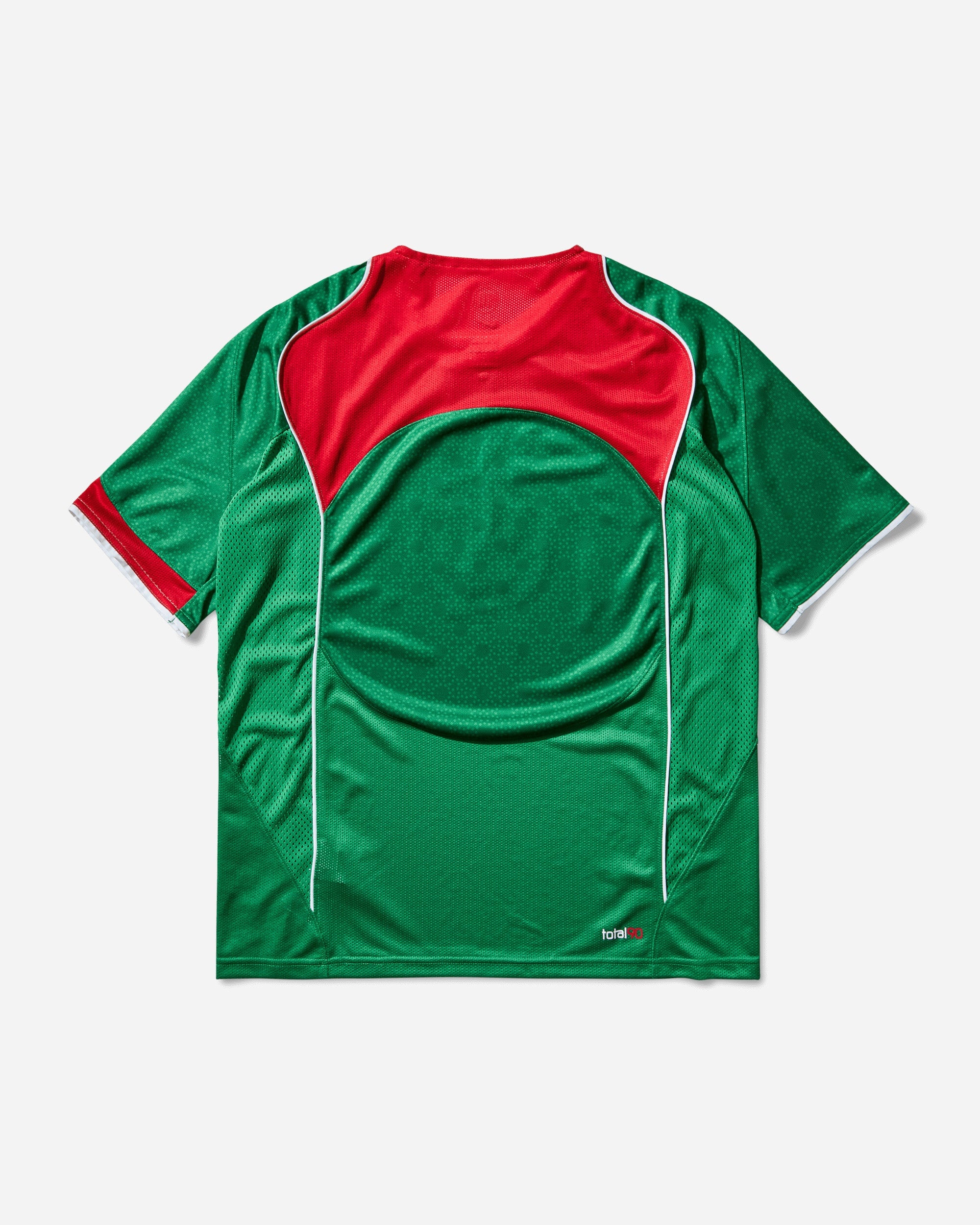 Men's Total 90 Dri-FIT Soccer Jersey Classic Green / Sport Red - 2