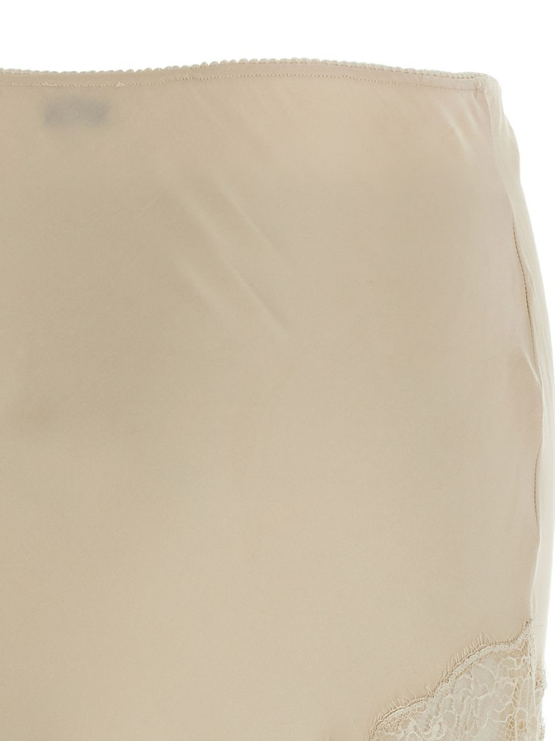 Rosetta lace-insert asymmetrical skirt 4