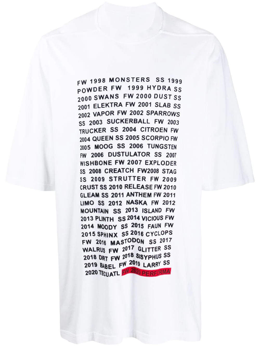 Performa oversized cotton T-shirt - 1