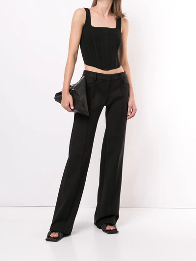 Dion Lee pointelle corset top outlook