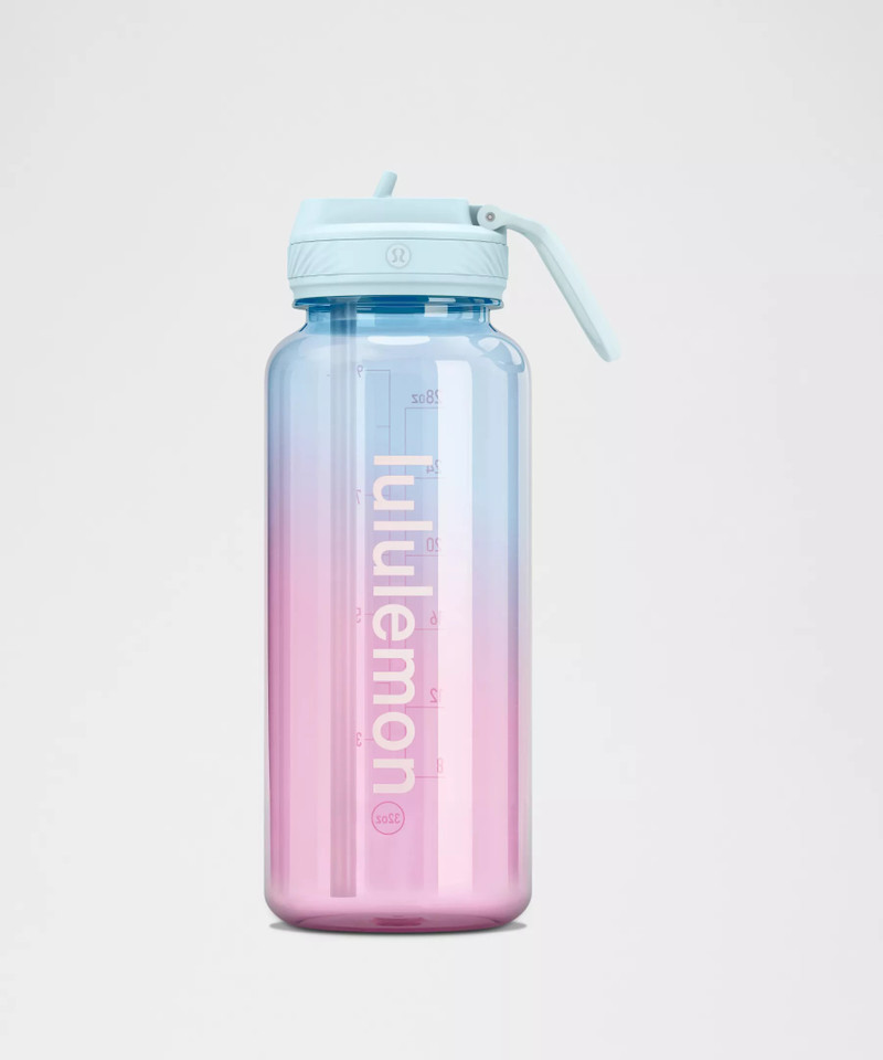 Back to Life Clear Bottle 32oz *Straw Lid 1
