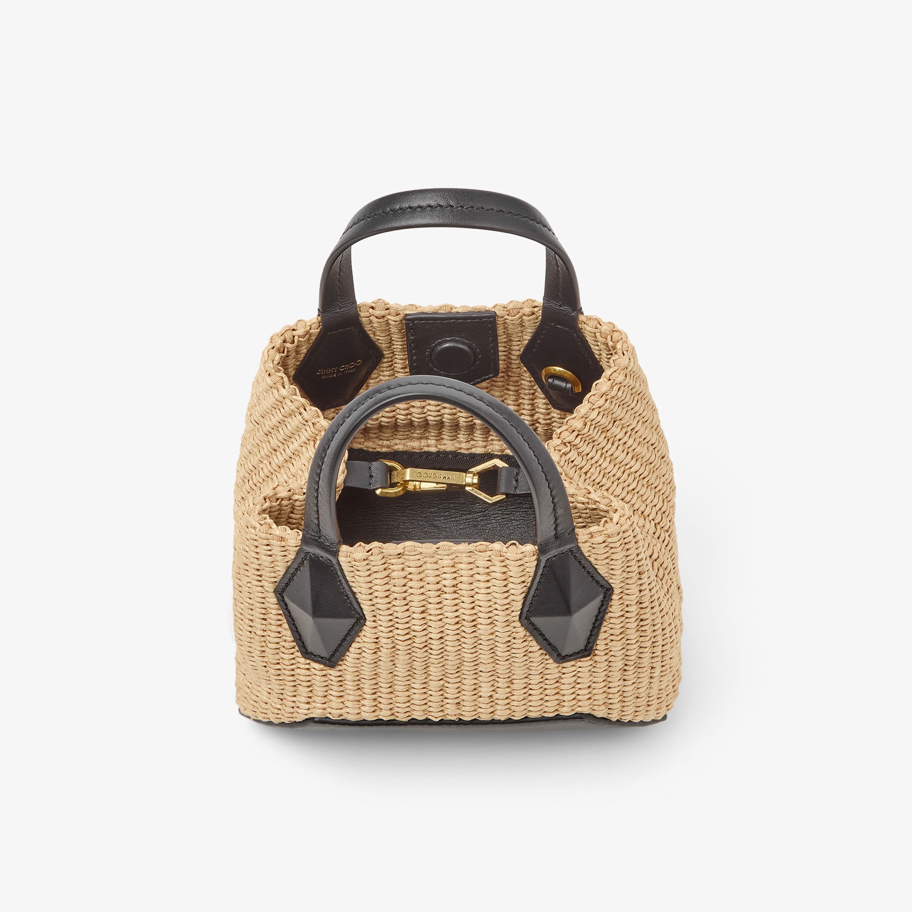 Diamond Tote XS
Natutal Raffia Tote Bag - 5