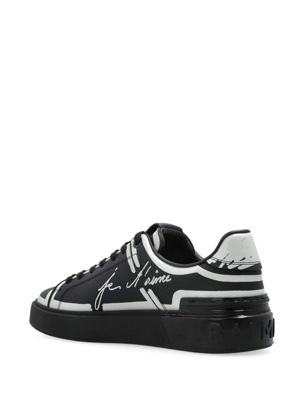 logo-print sneakers - 3