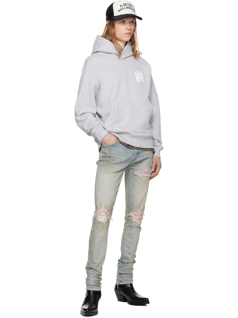 AMIRI Gray MA Core Logo Hoodie outlook