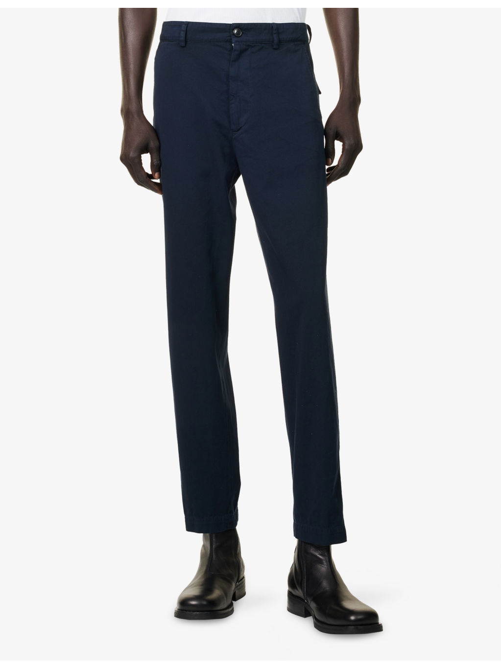 Twill Cotton Trousers - 3