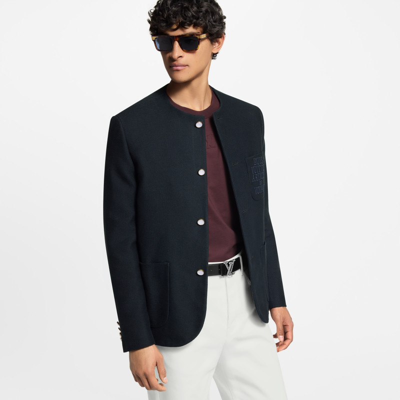Louis Vuitton Chic Collarless Jacket outlook