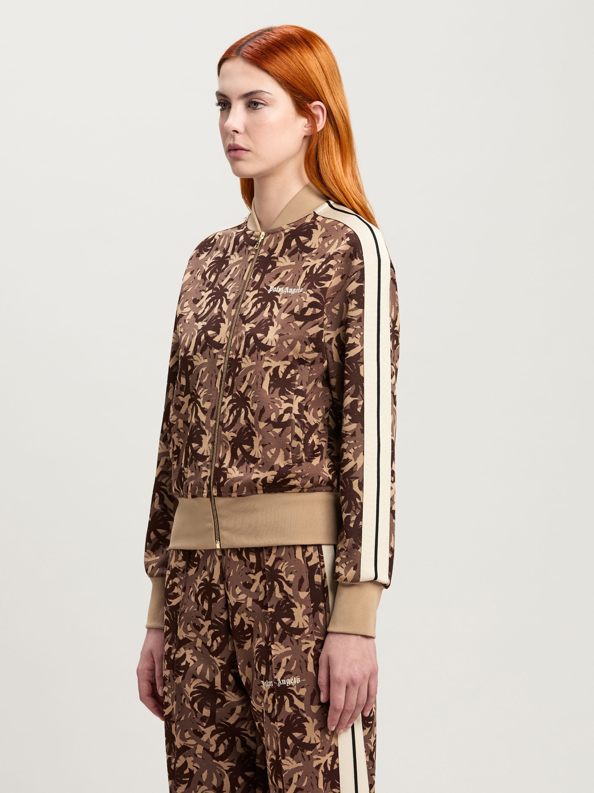 Camouflage bomber track Jacket - 4