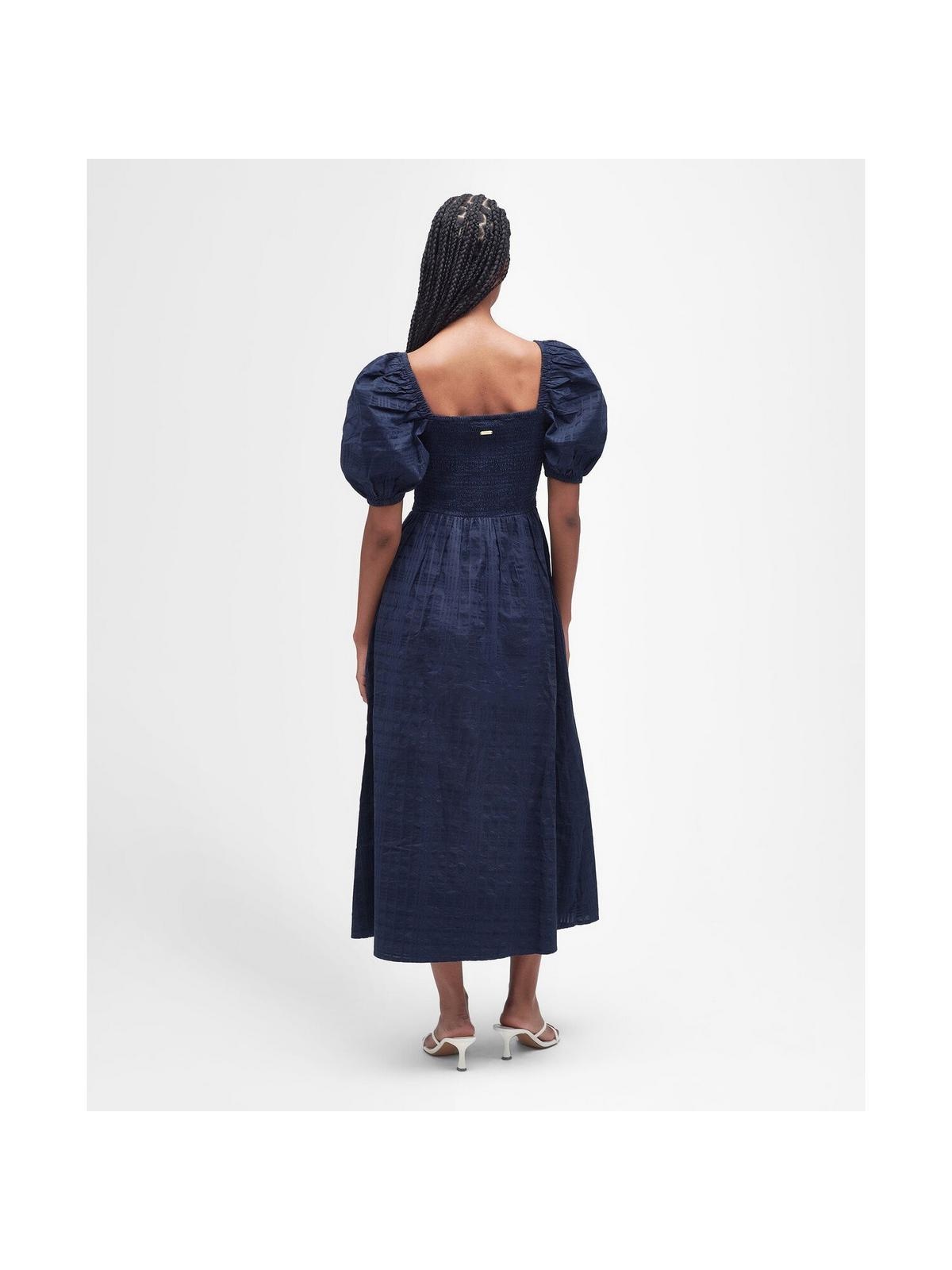 関税込◆Barbour MACY MIDI DRESS デイドレス コットン BARBOUR Macy Midi Dress | endource