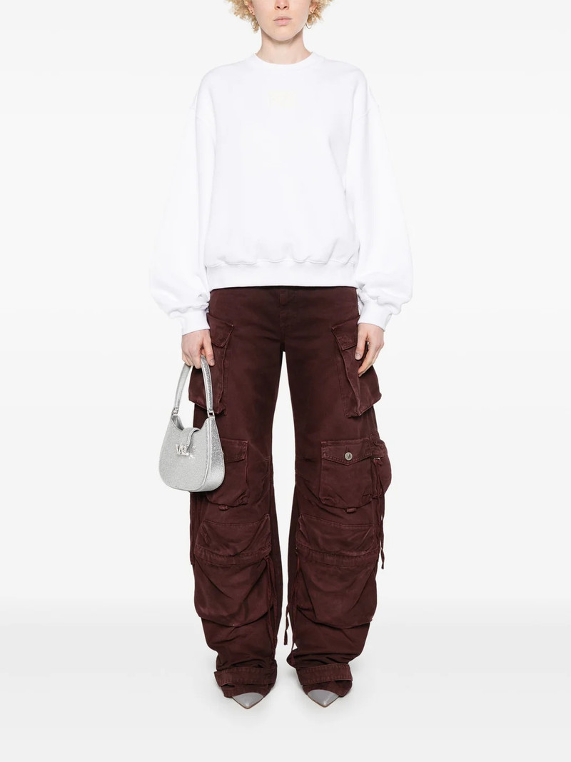 alexanderwang.t Puff Logo Sweatshirt In Structured Terry outlook