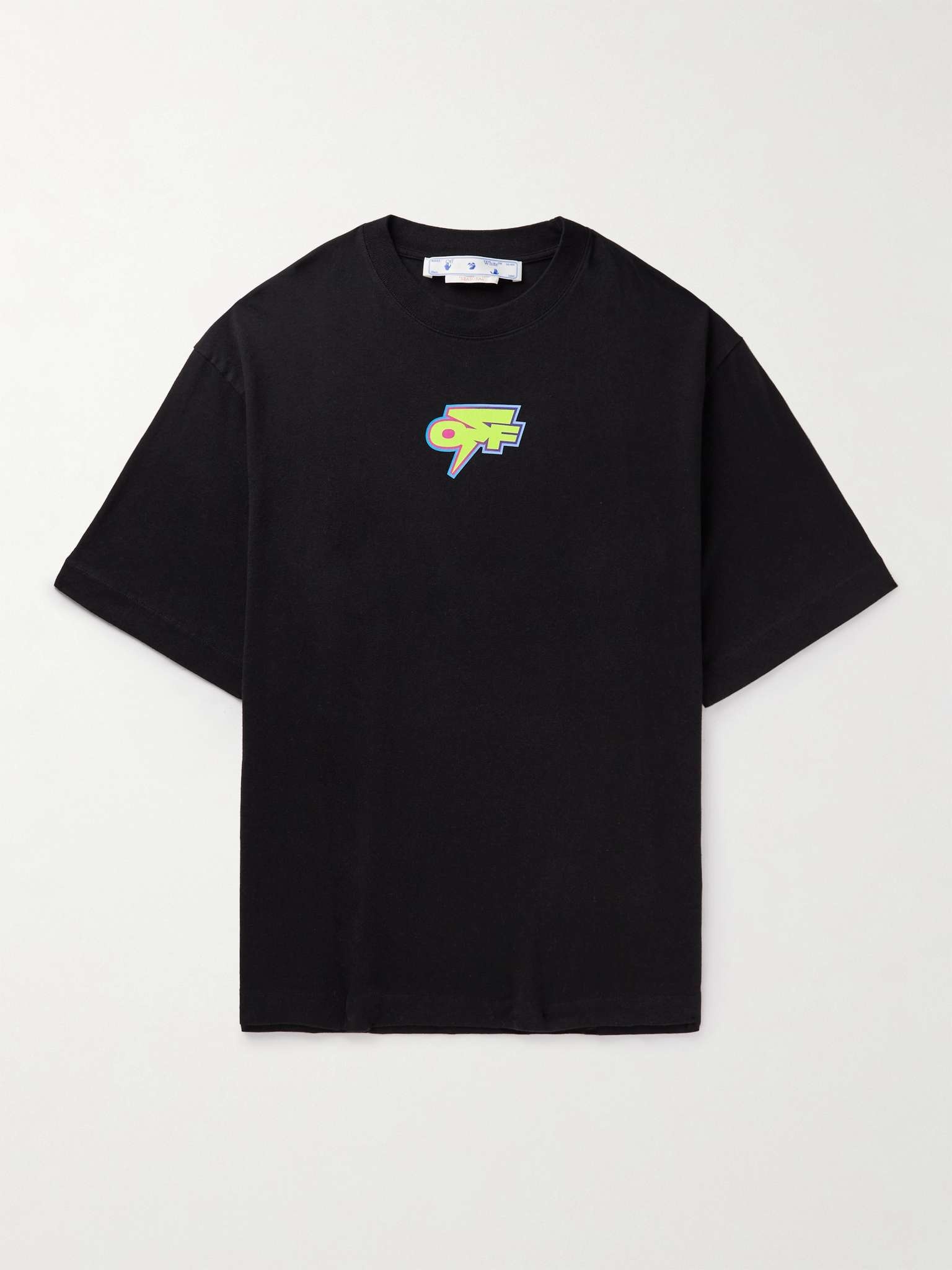 Logo-Print Cotton-Jersey T-Shirt - 1