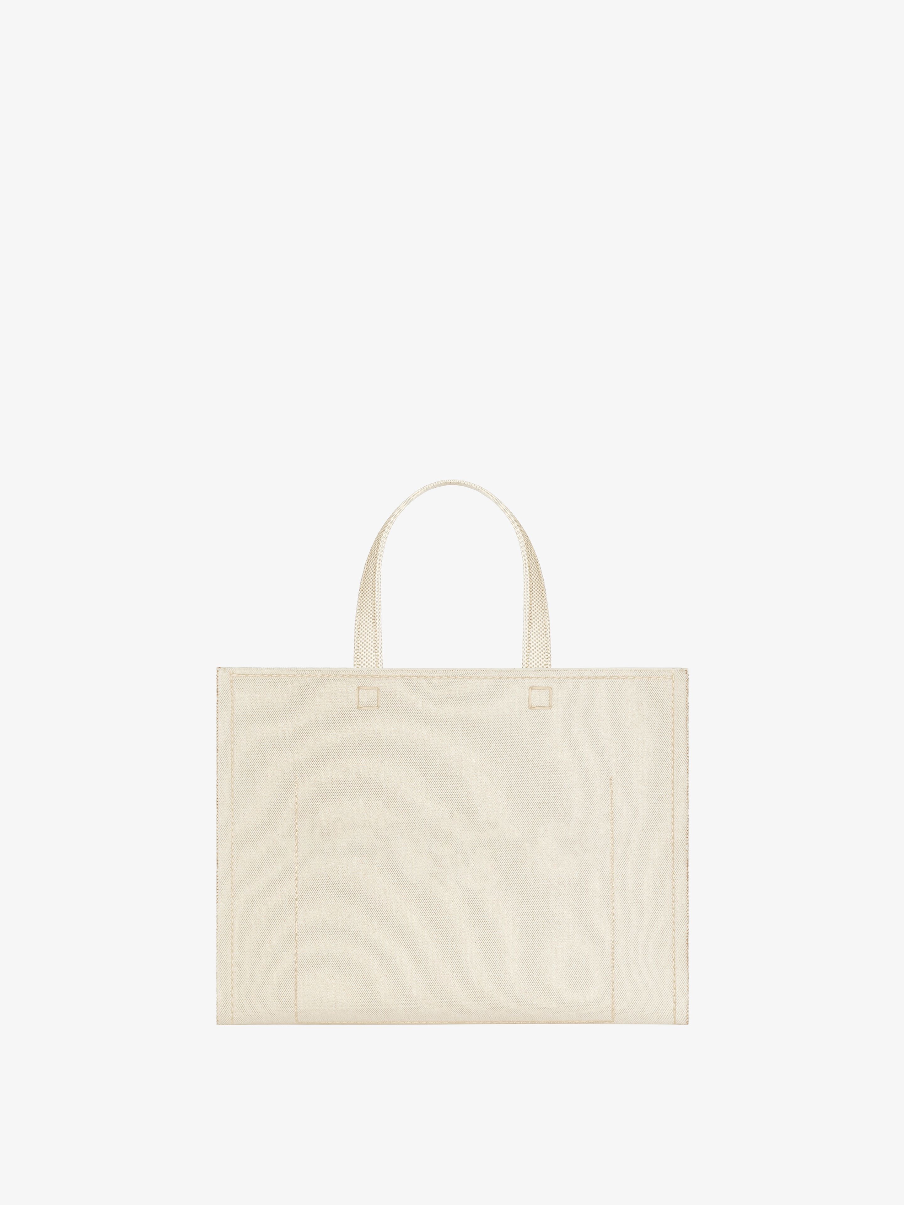 SMALL G-TOTE SHOPPING BAG IN CANVAS - 4