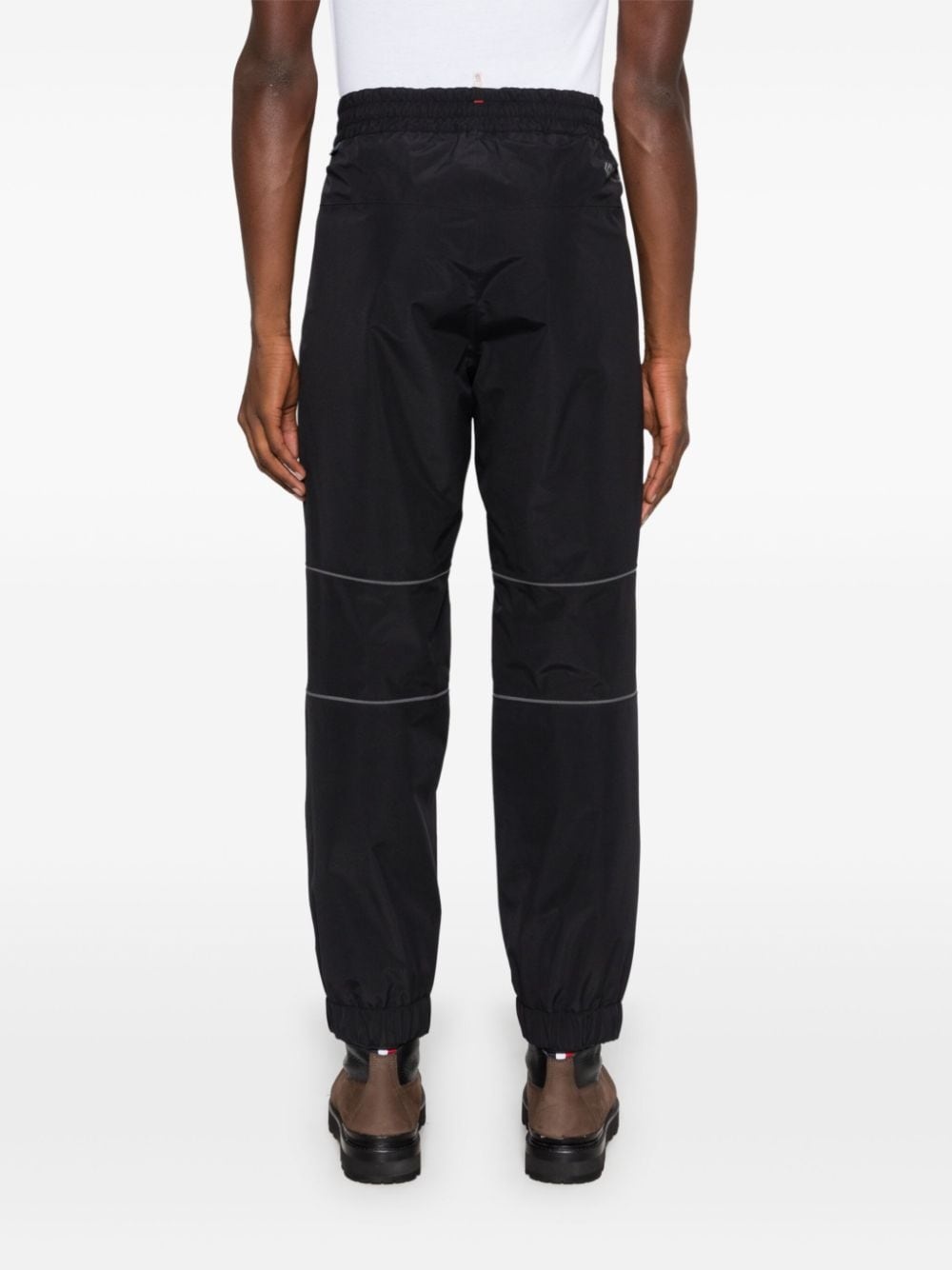 logo-embossed ski trousers - 4