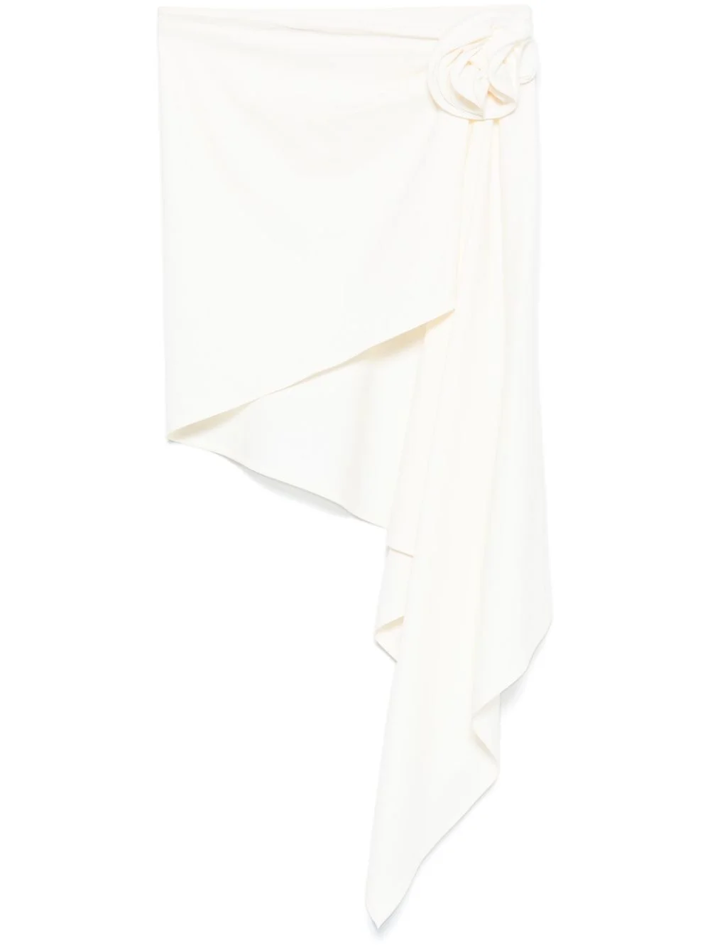 asymmetric mini skirt - 1