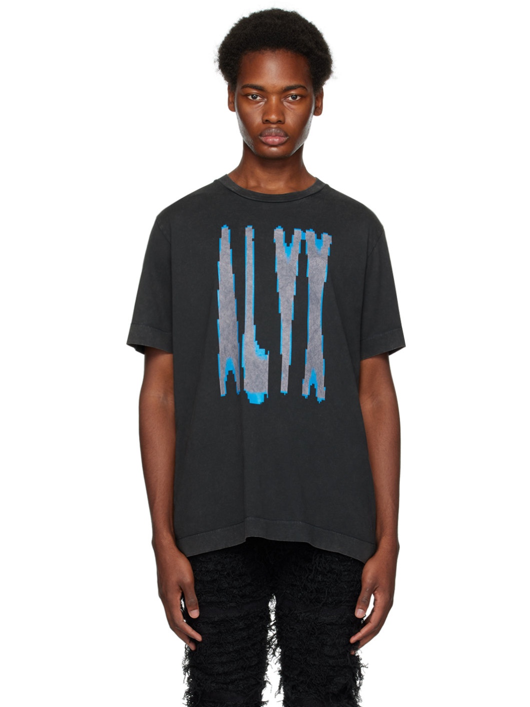 Black Graphic T-Shirt - 1