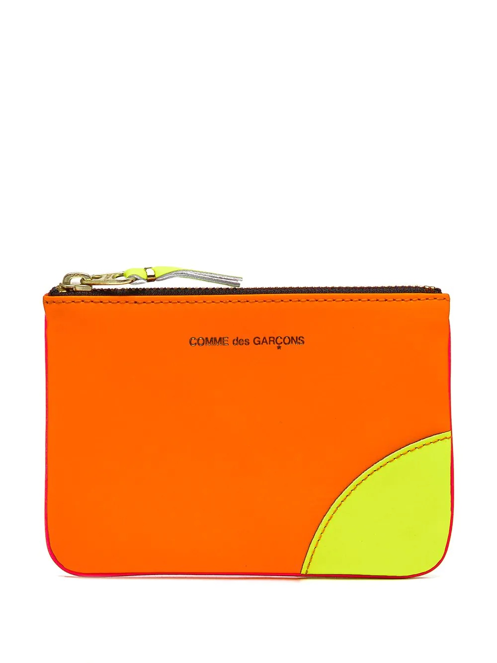 Super Fluo leather pouch - 1