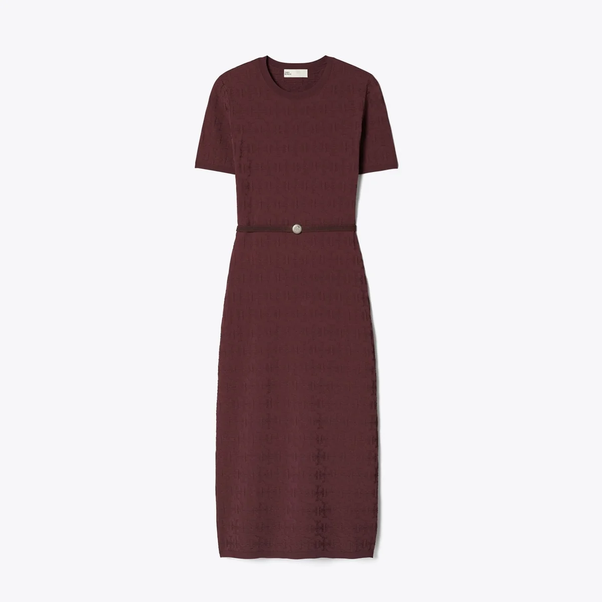 T Monogram Jacquard Dress - 1