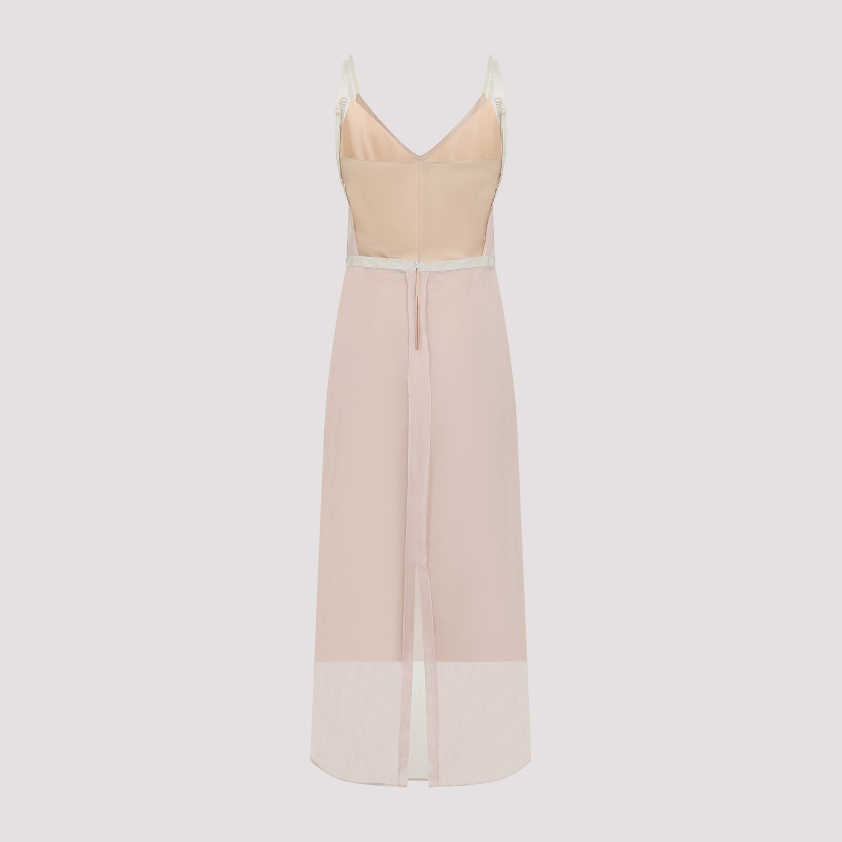 Carven Silk Long Dress Women - 2