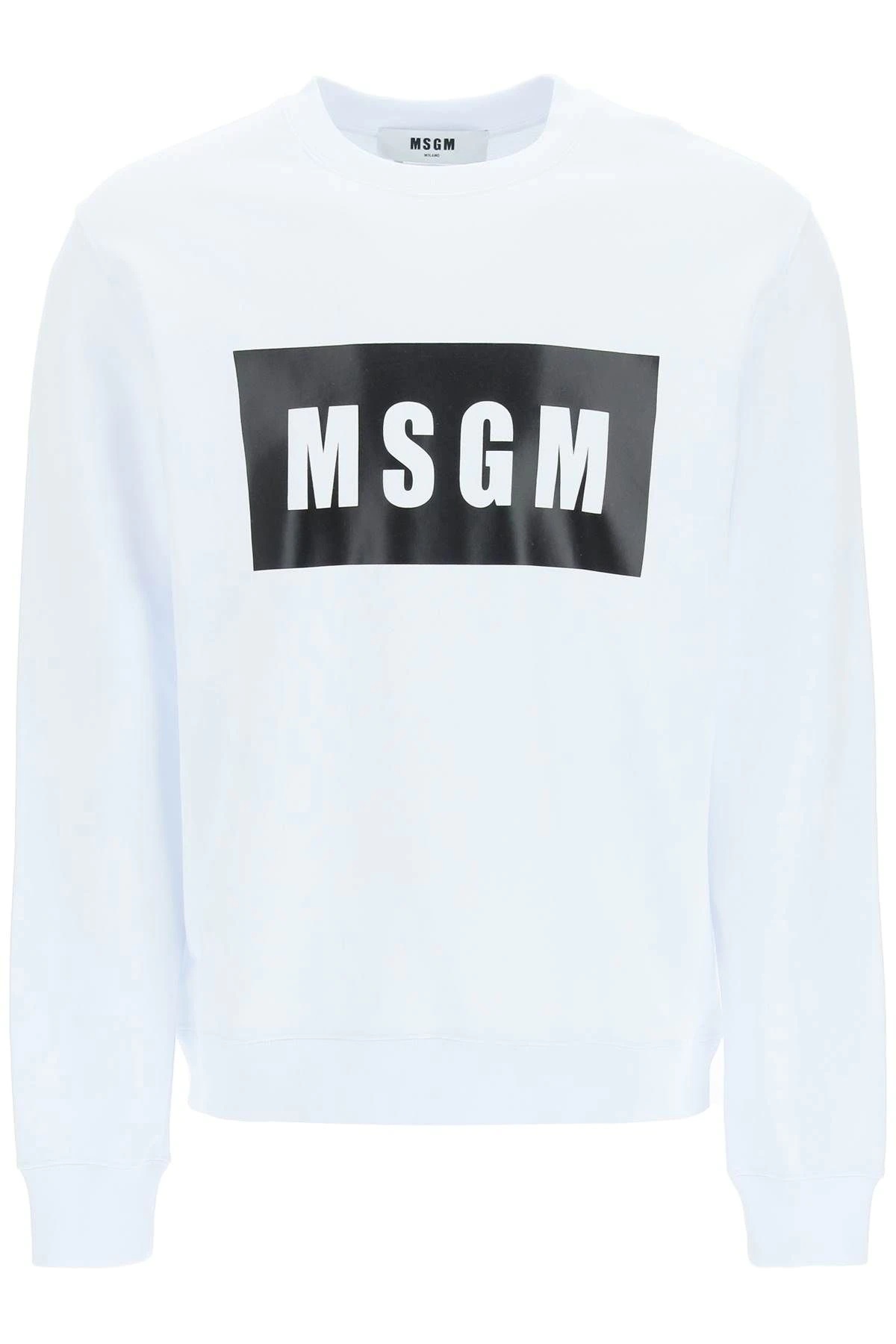 LOGO BOX SWEATSHIRT - 1