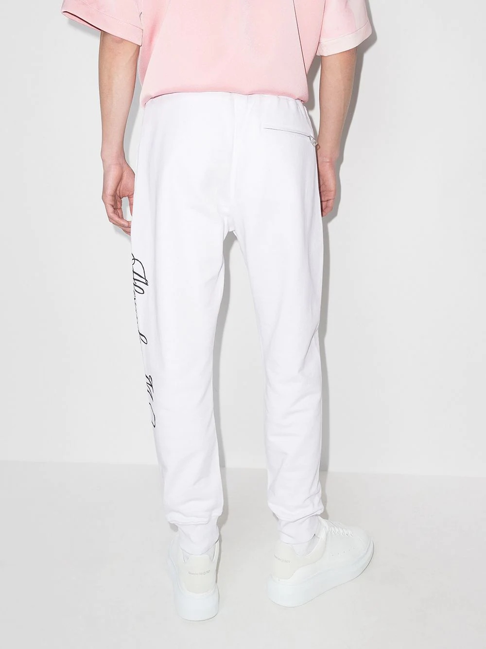 logo-print track pants - 3