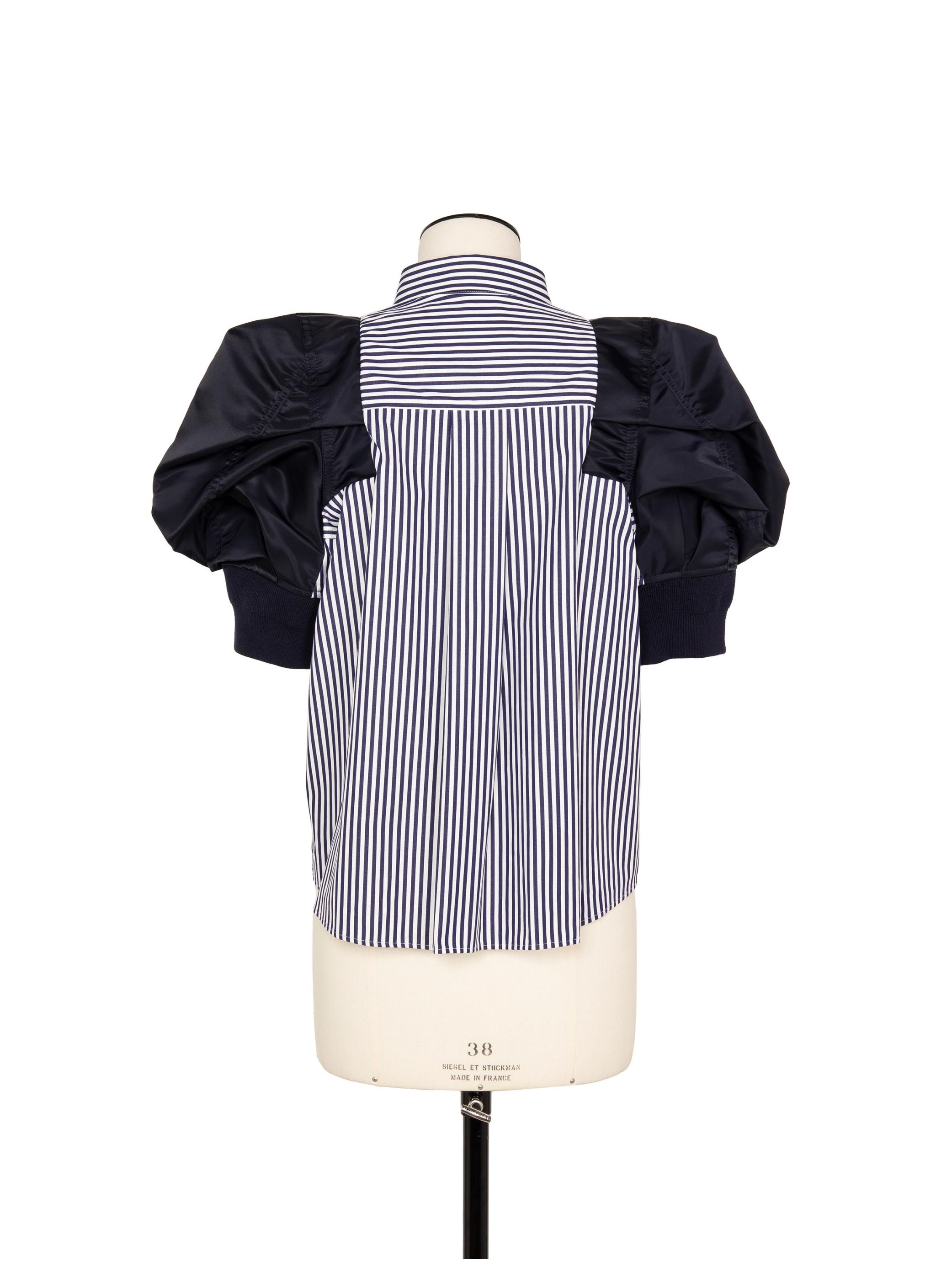 sacai Cotton Poplin x Nylon Twill Shirt | REVERSIBLE
