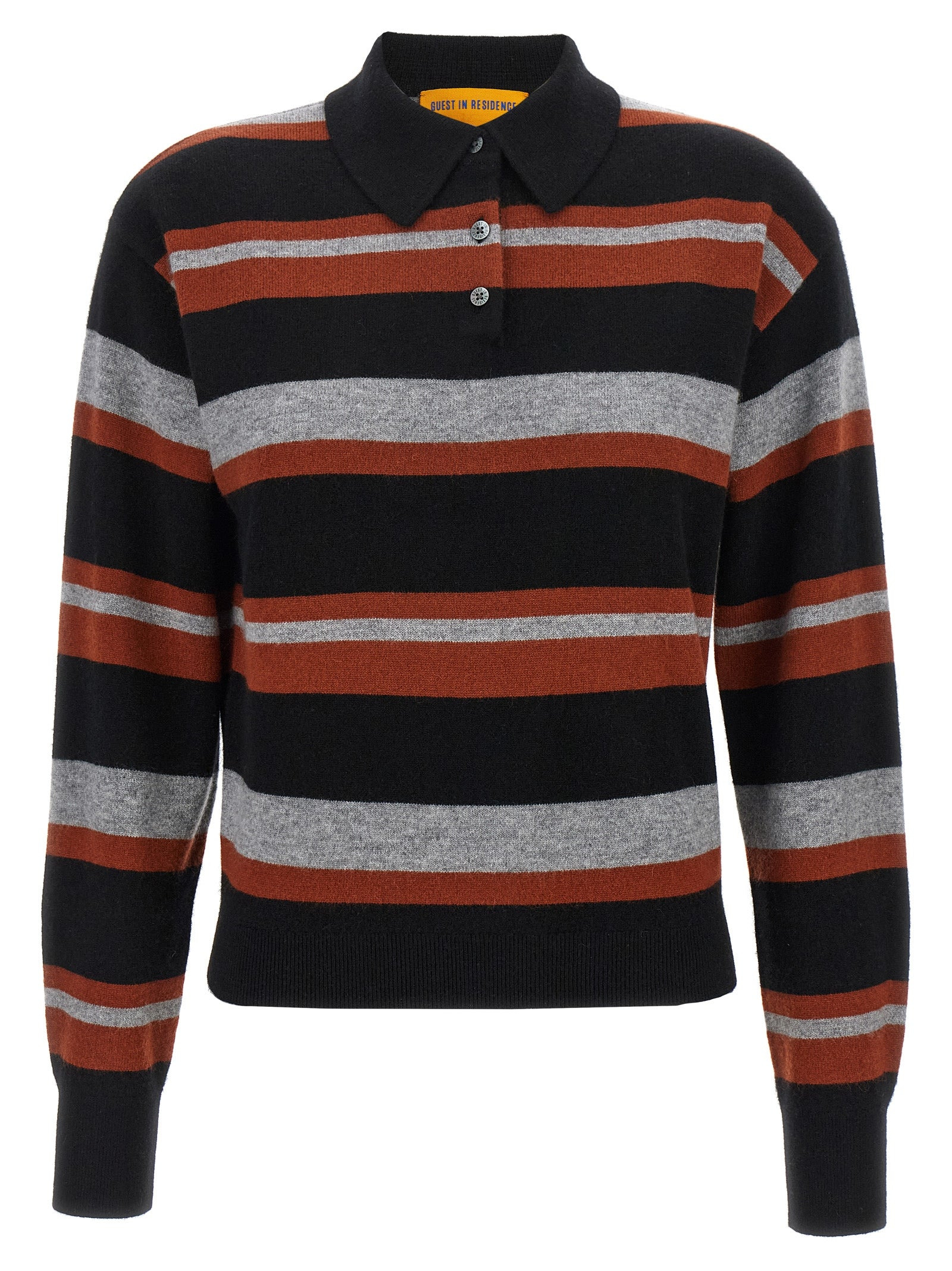 Guest In Residence Women 'Collegiate Stripe' Polo Shirt - 1
