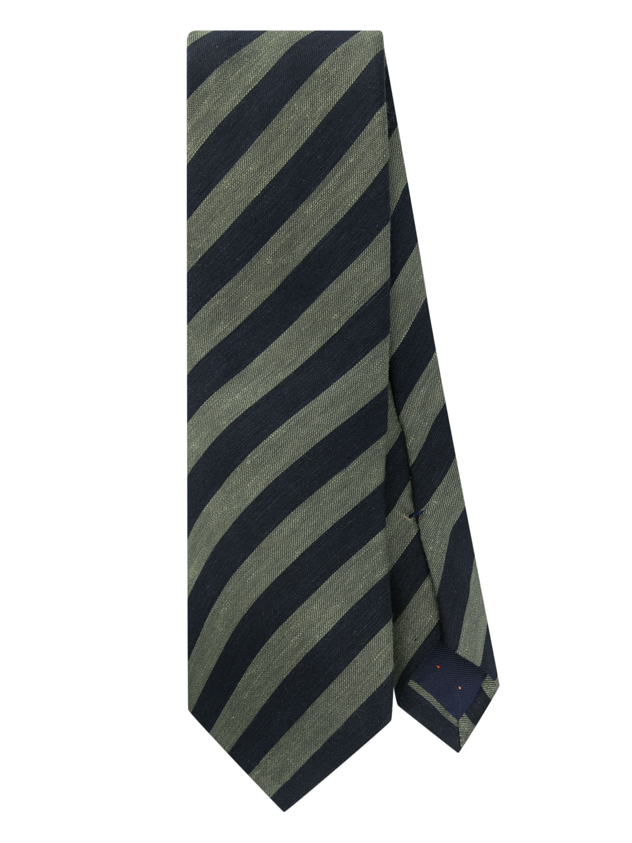Paul Smith Men Men Tie 8Cm Slub Stripes - 3
