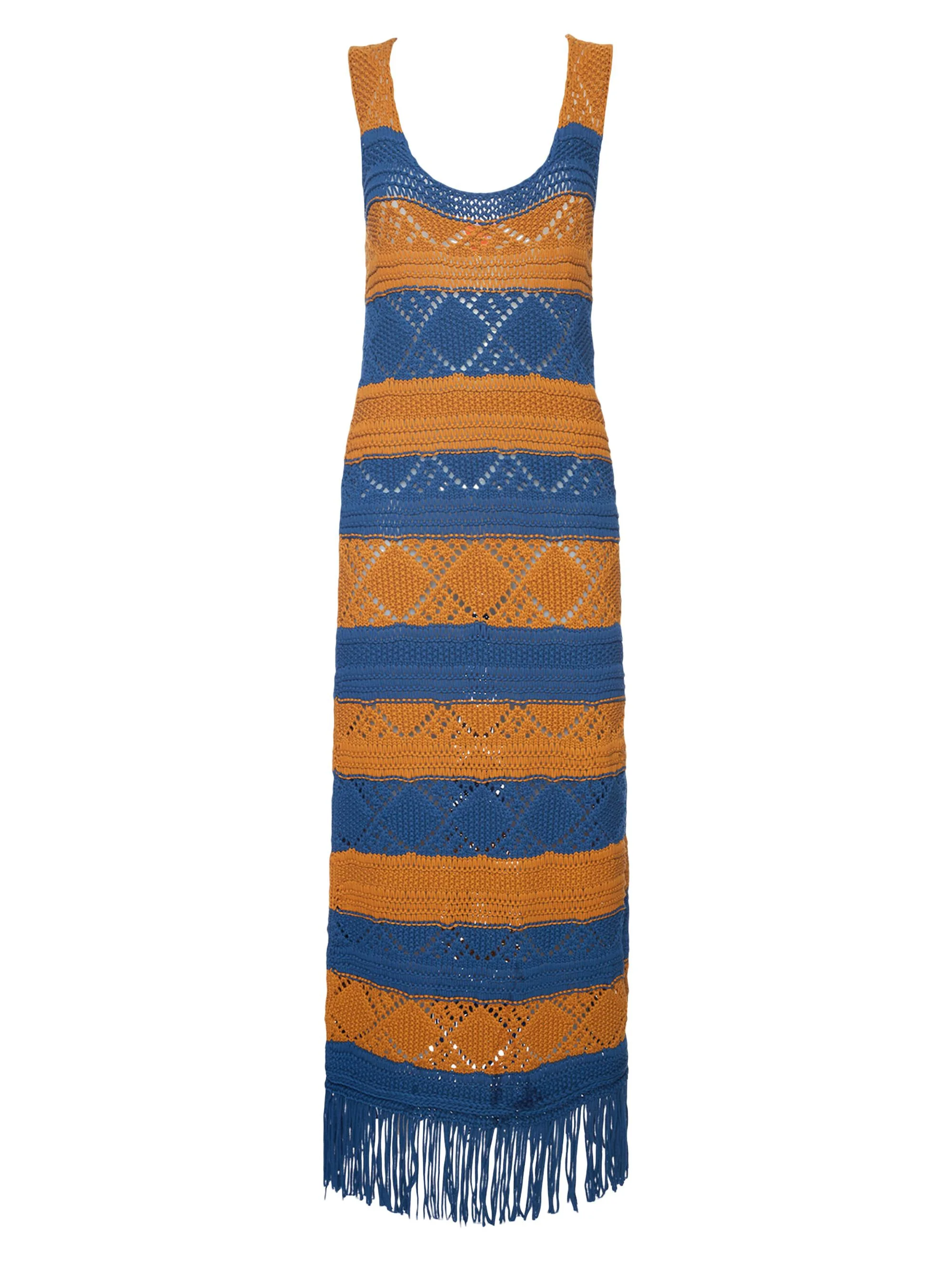 Women's The Yarn Dress - Solid Blue Petrol - 1