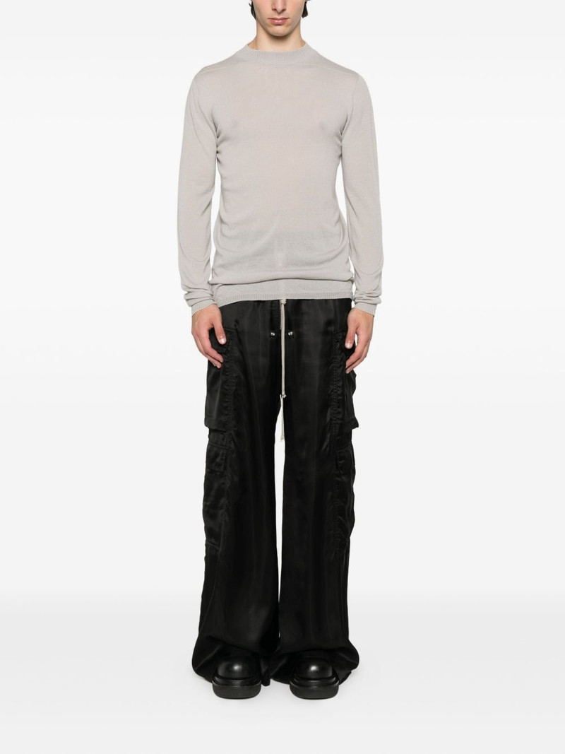 Rick Owens wool long-sleeved T-shirt outlook