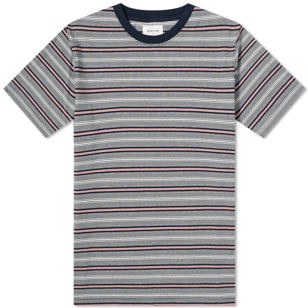 Wood Wood Sami Striped Tee - 1