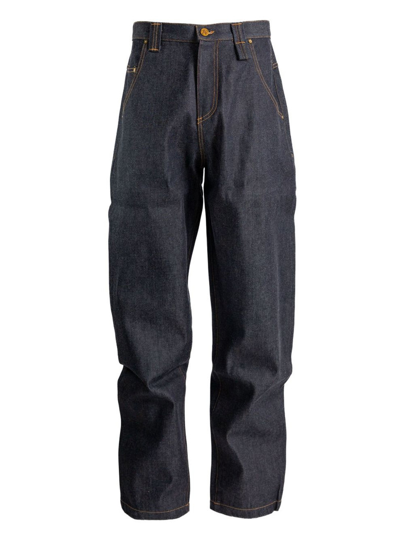 topstitched jeans 1