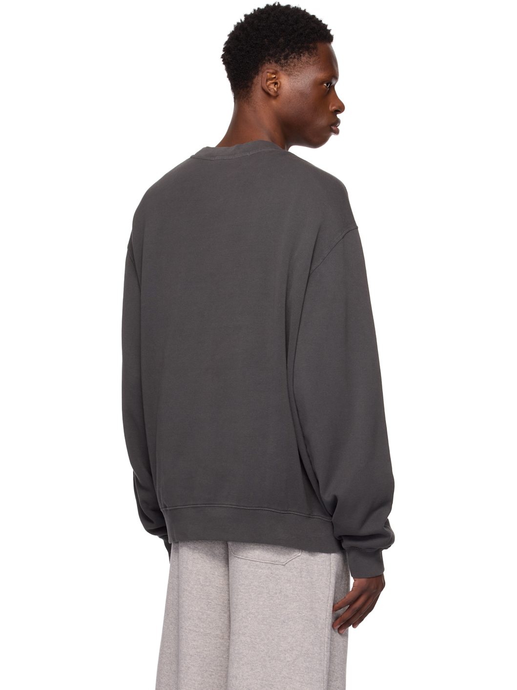 Gray Daily Crew Sweatshirt - 3