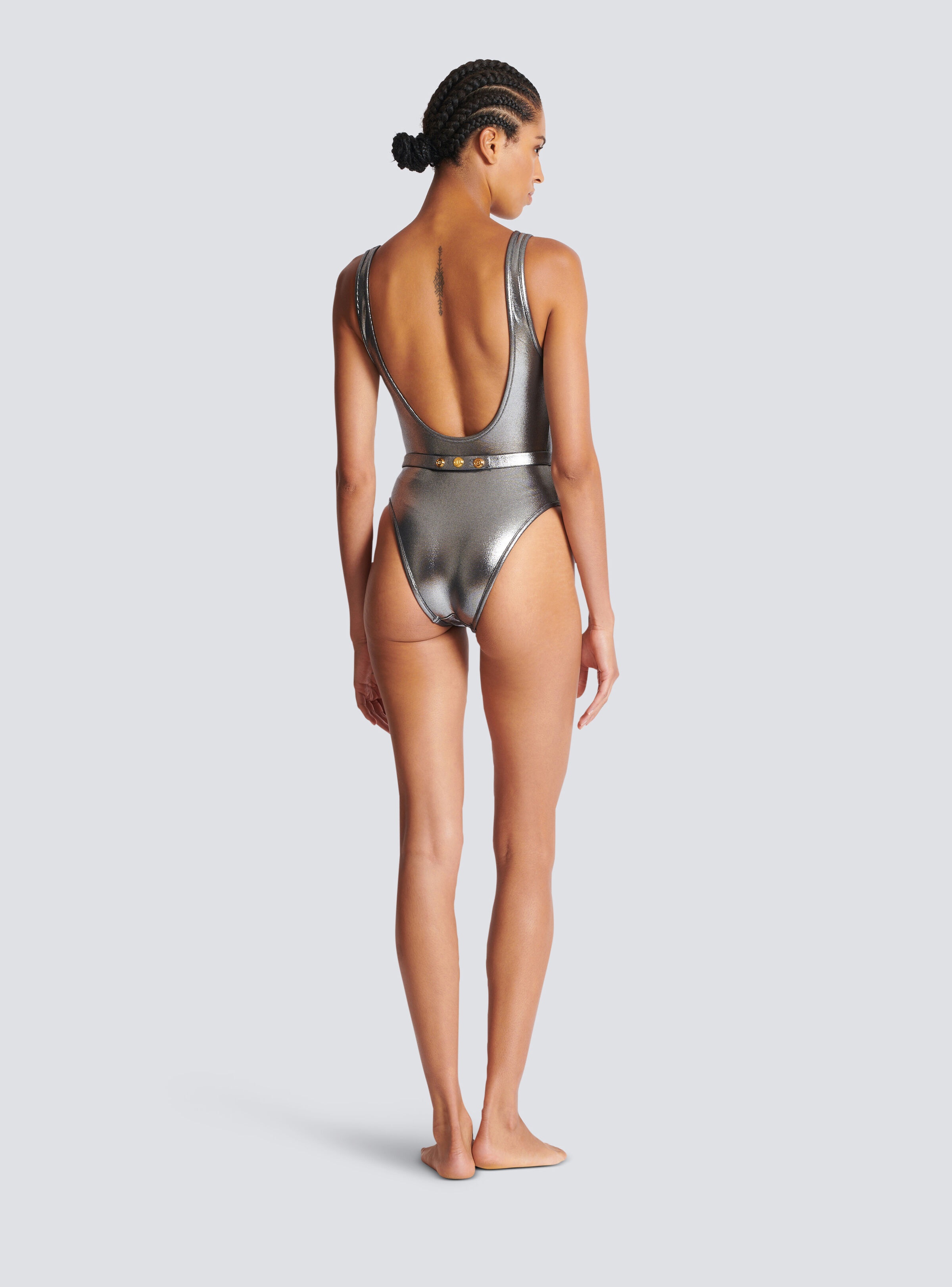 B metallic swimsuit - 4