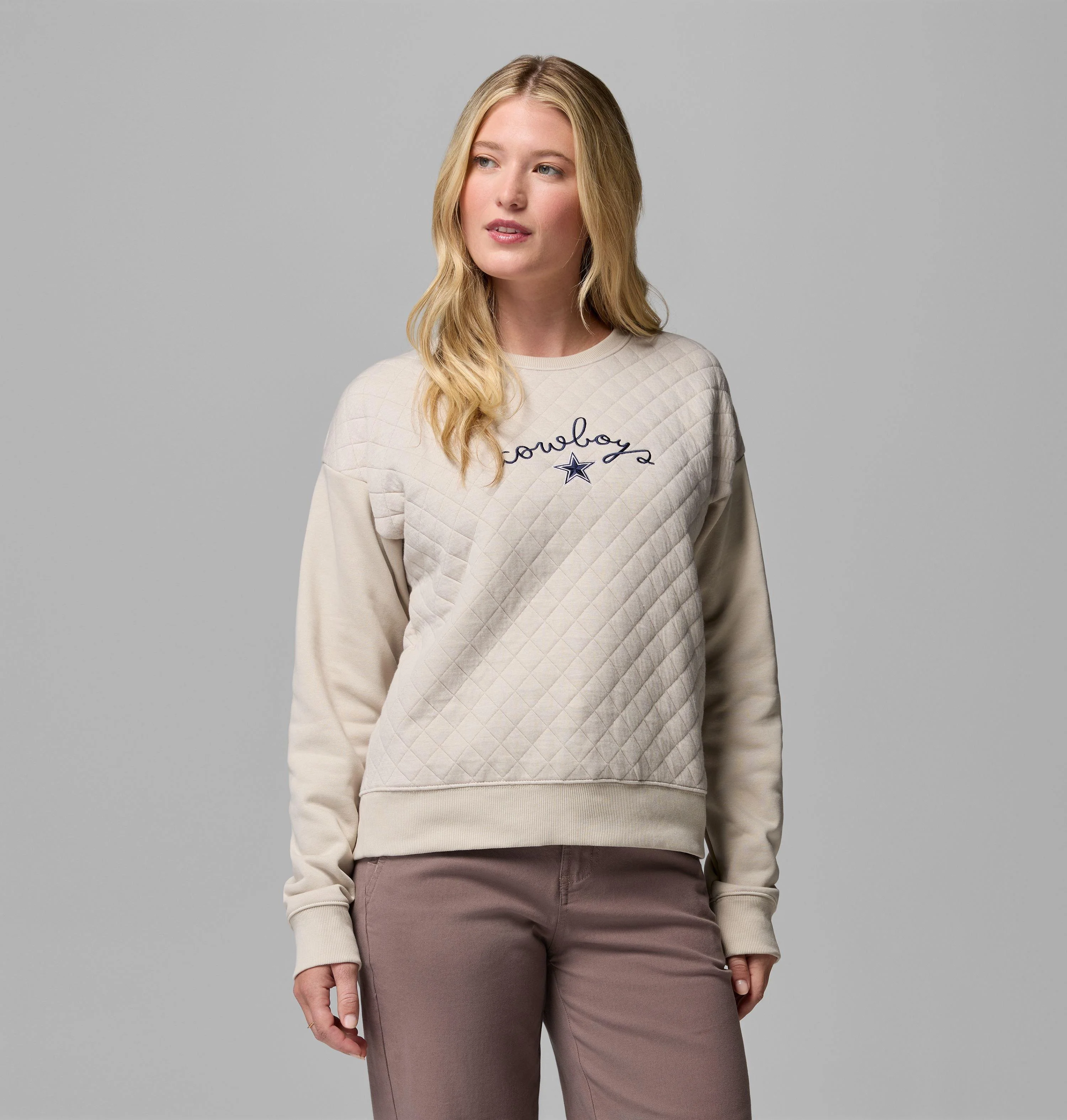 Women's Hart Mountain Quilted Crew - Dallas Cowboys - 1