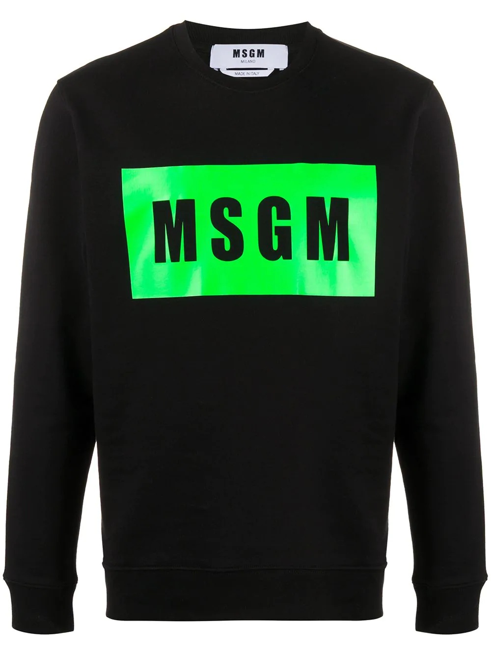 logo-print sweatshirt - 1