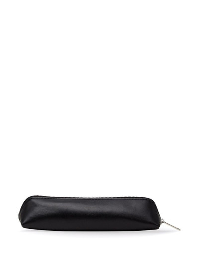 FERRAGAMO logo-stamp leather pouch outlook