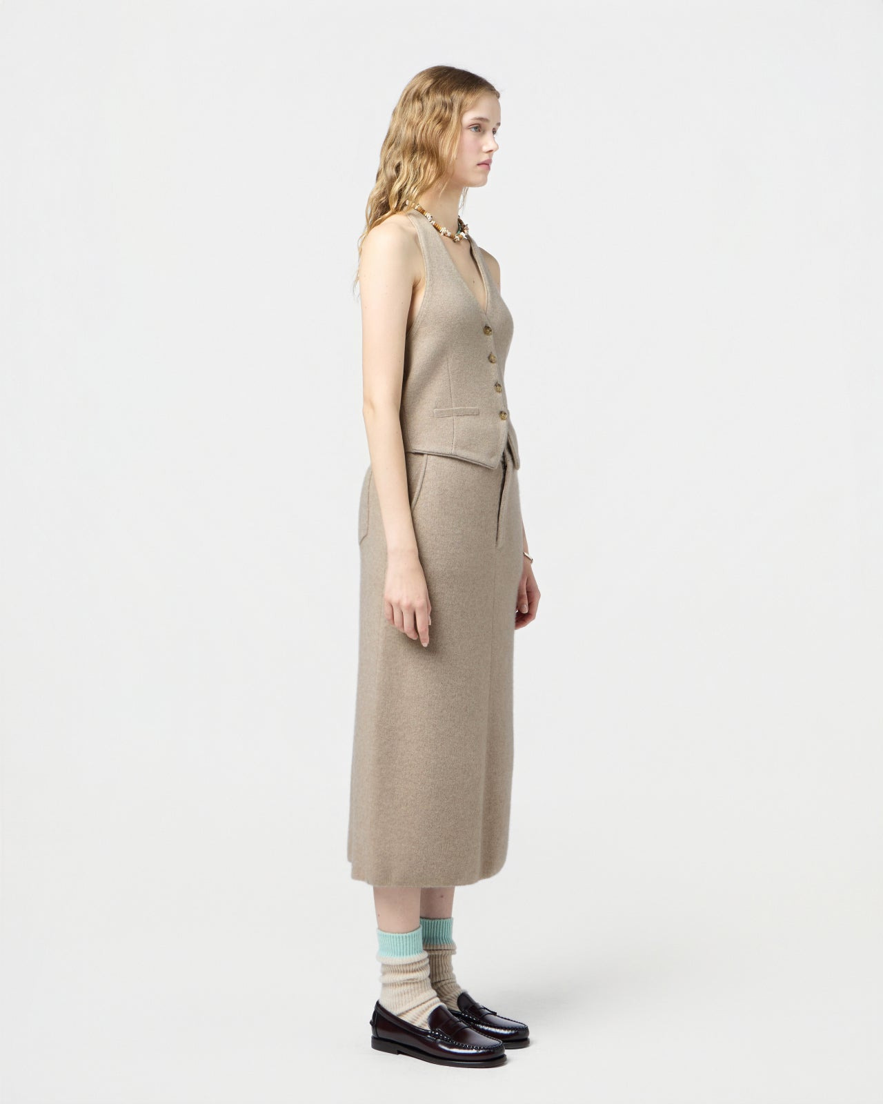 Tailored Halter Vest - 5