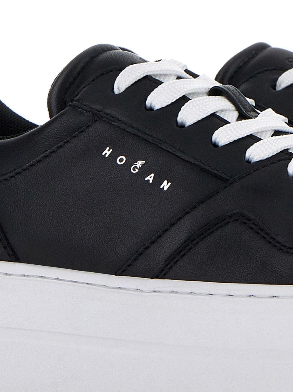 H670 flatform leather sneakers - 6