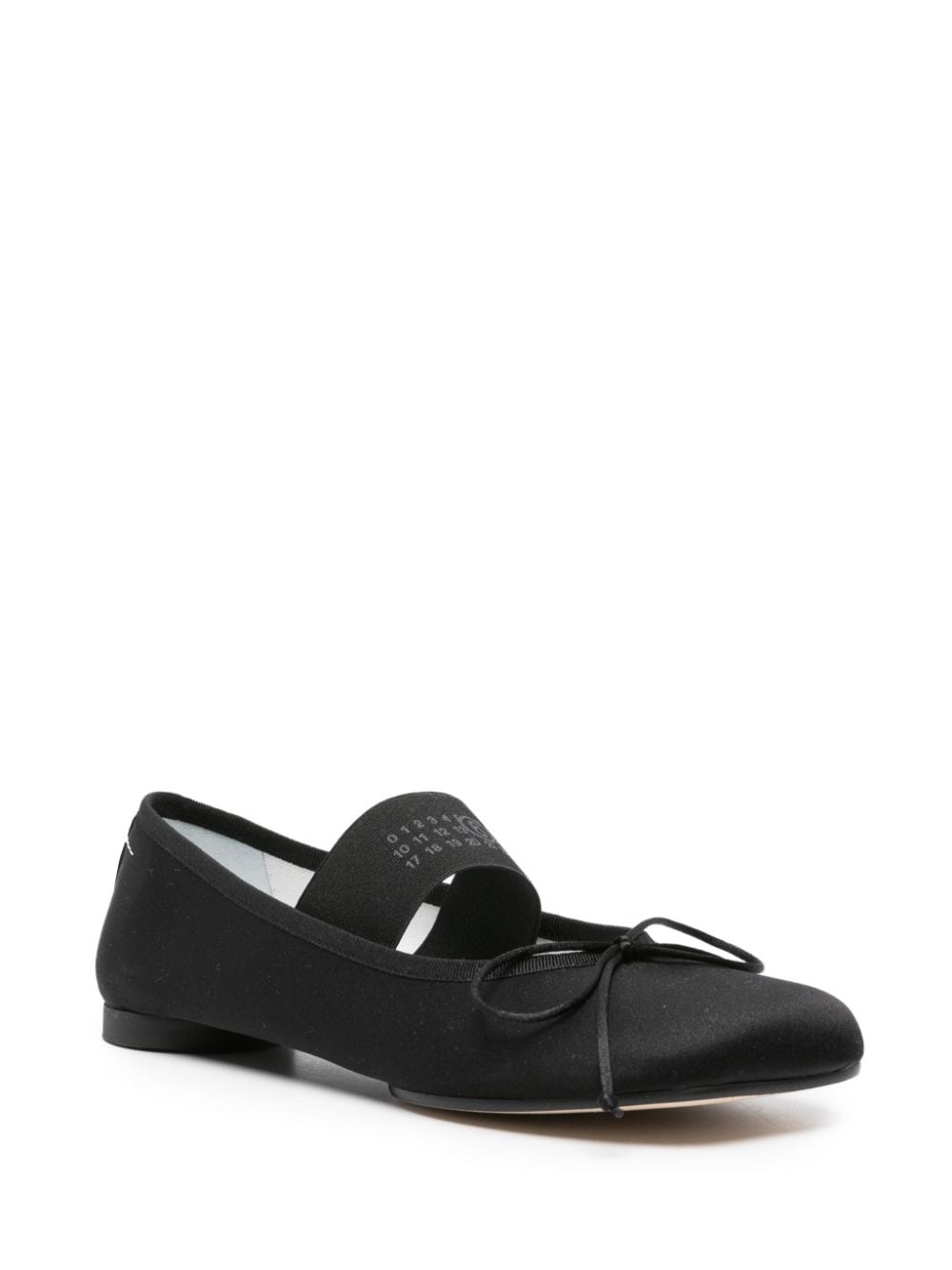 Atomic satin ballerina shoes - 2