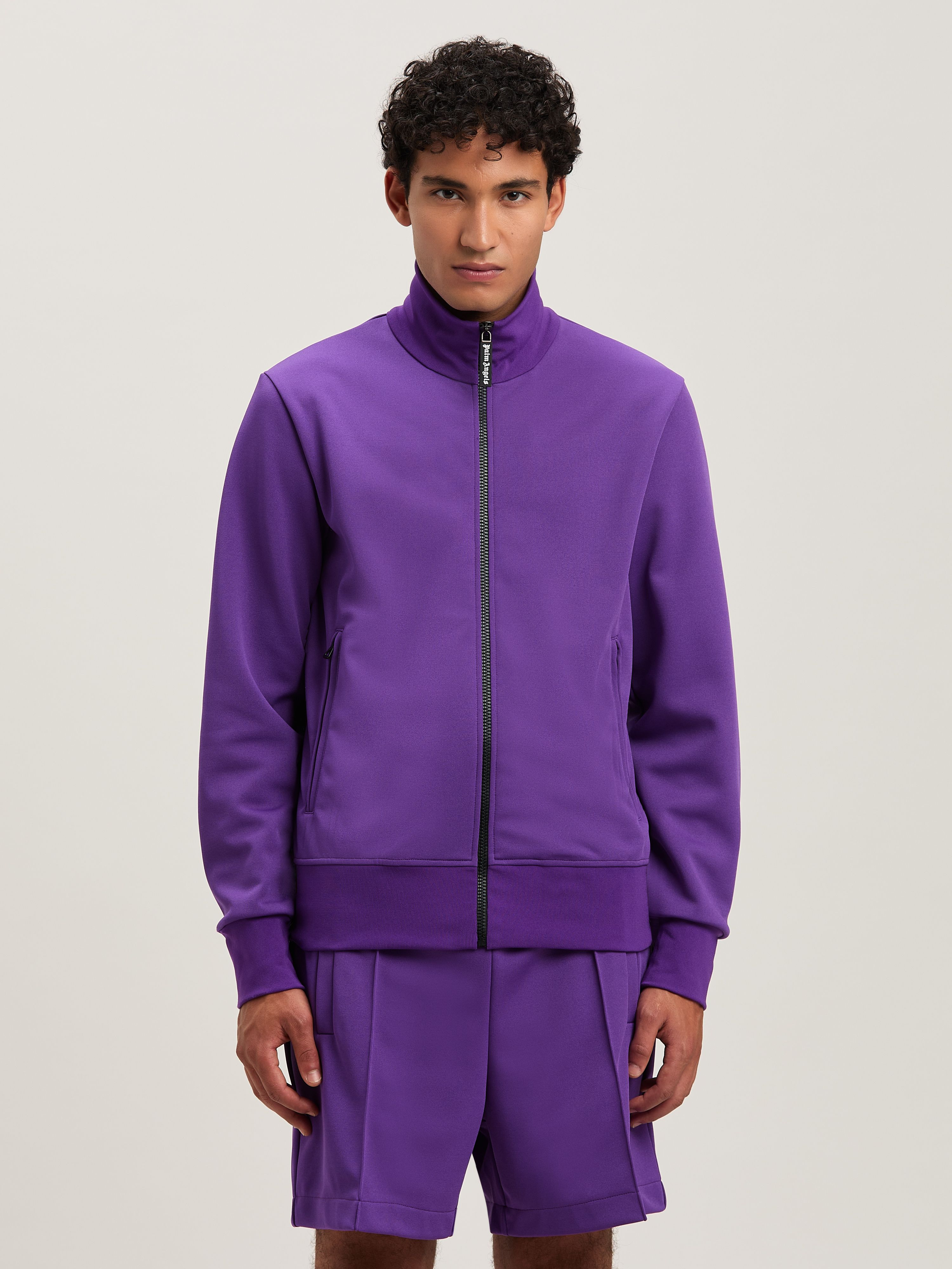 Curved logo Track Jacket - 3