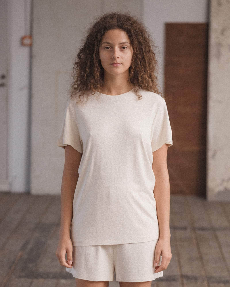 Silk Tee Shirt - Wild Silk Jersey 1