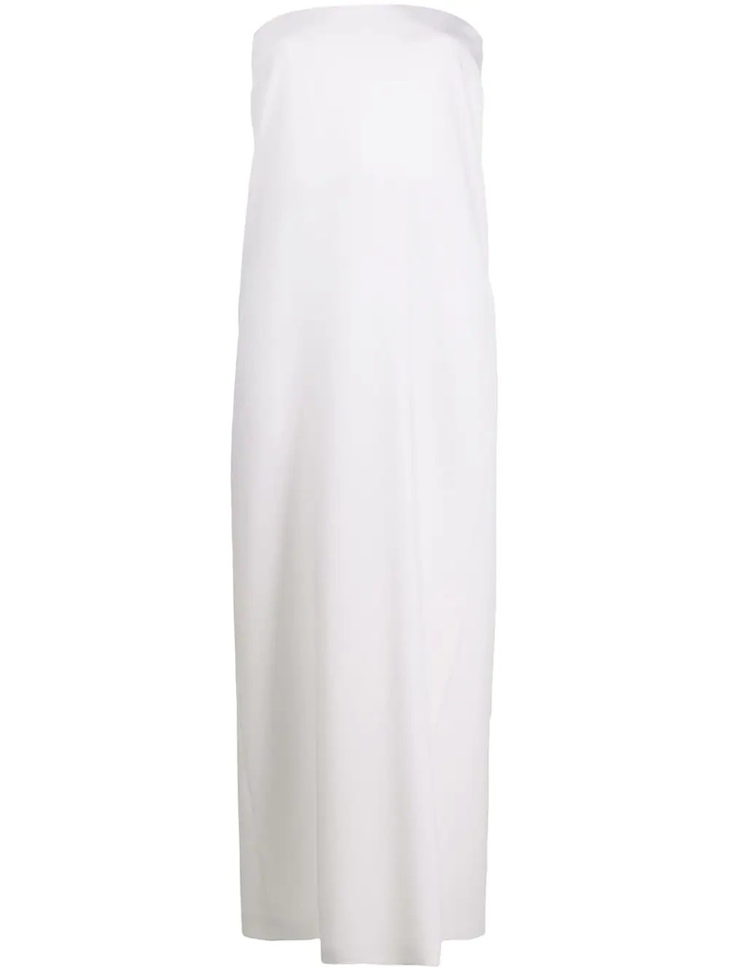 strapless long dress 1
