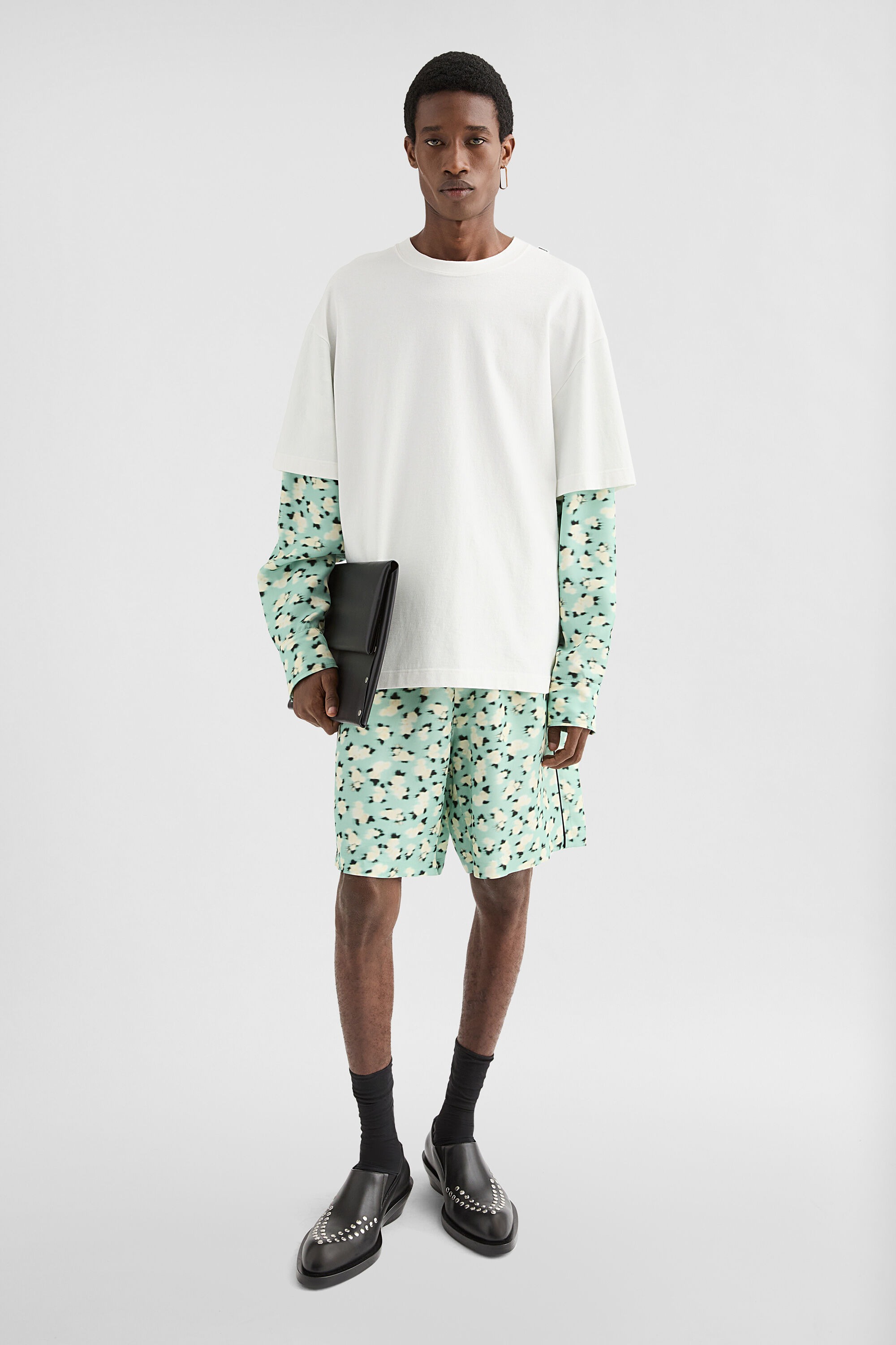 Cotton Crew-Neck T-Shirt - 3